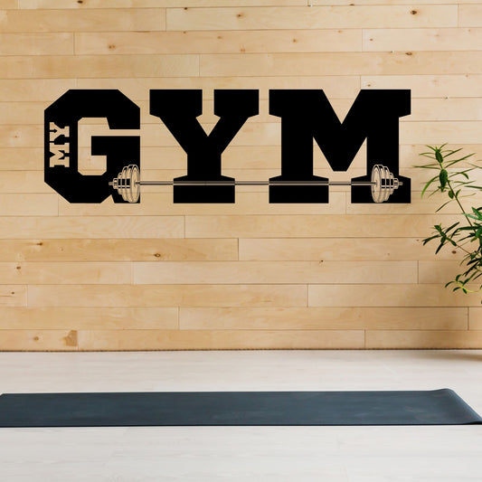Plotterdatei "Gym Motivation" – SVG DXF PNG für Fitness Deko
