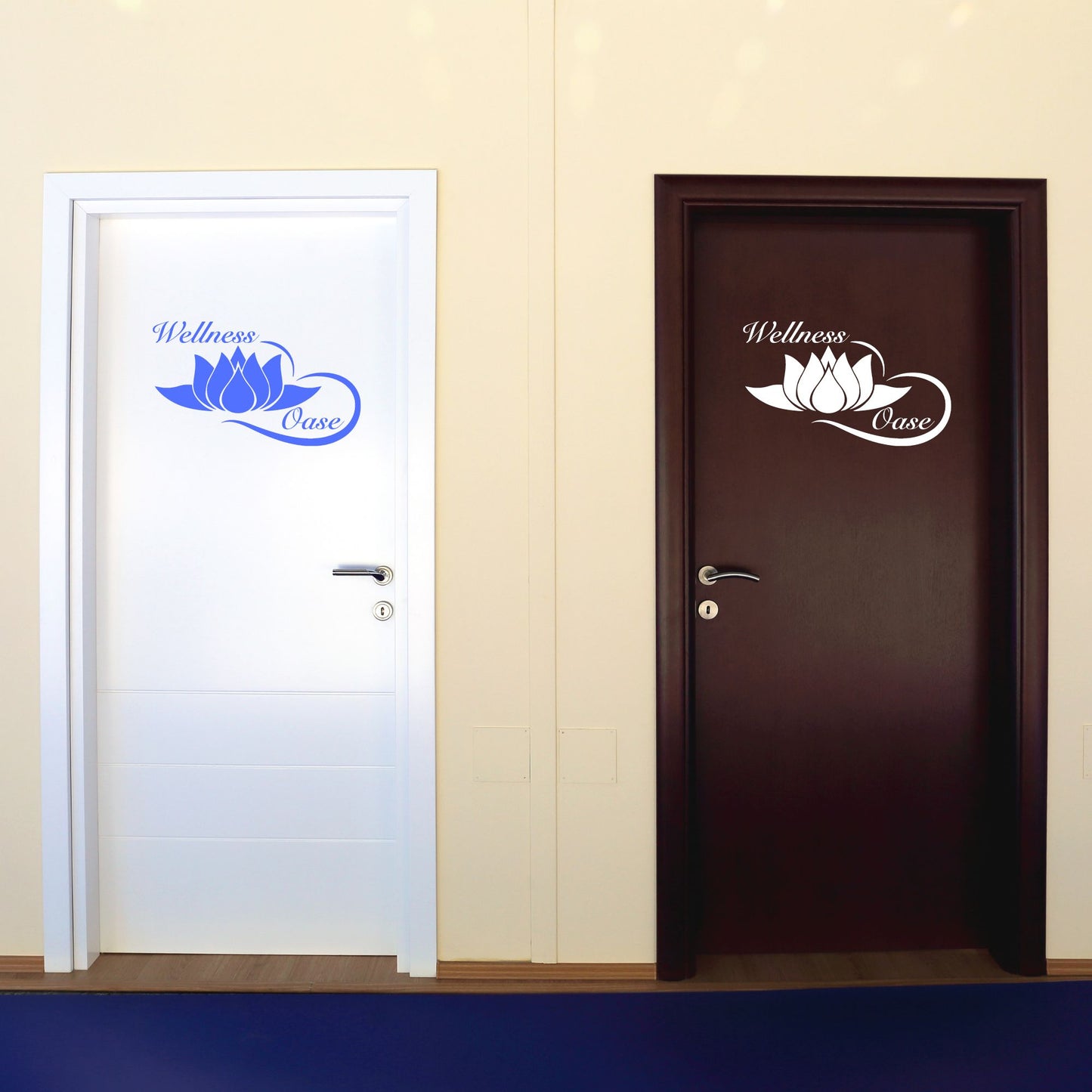 Plotterdatei Wellness Oase | SVG, DXF, PNG für Bad-Deko, Türschild & Ruhezone