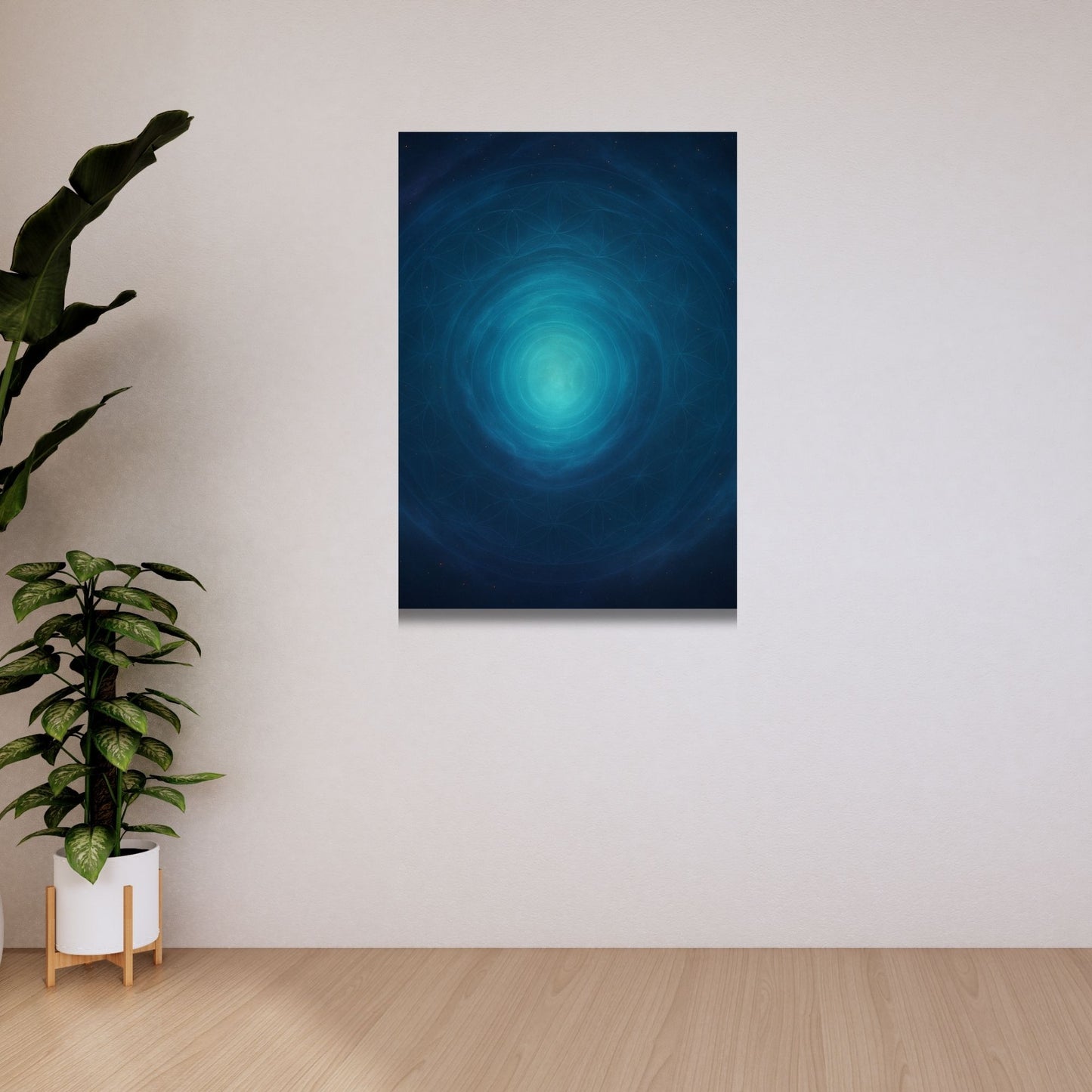 Ruhiges, kosmisches Wandbild – sofort druckbare Posterdatei