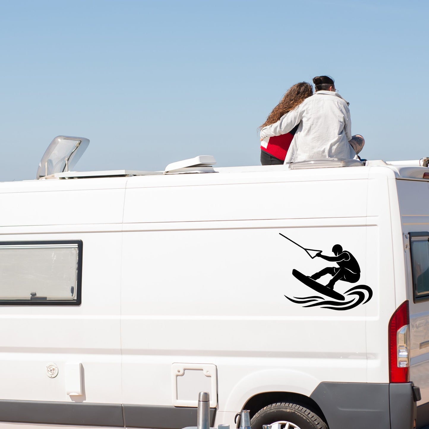 Wakeboard Aufkleber für Auto, Van, Wohnmobil & mehr