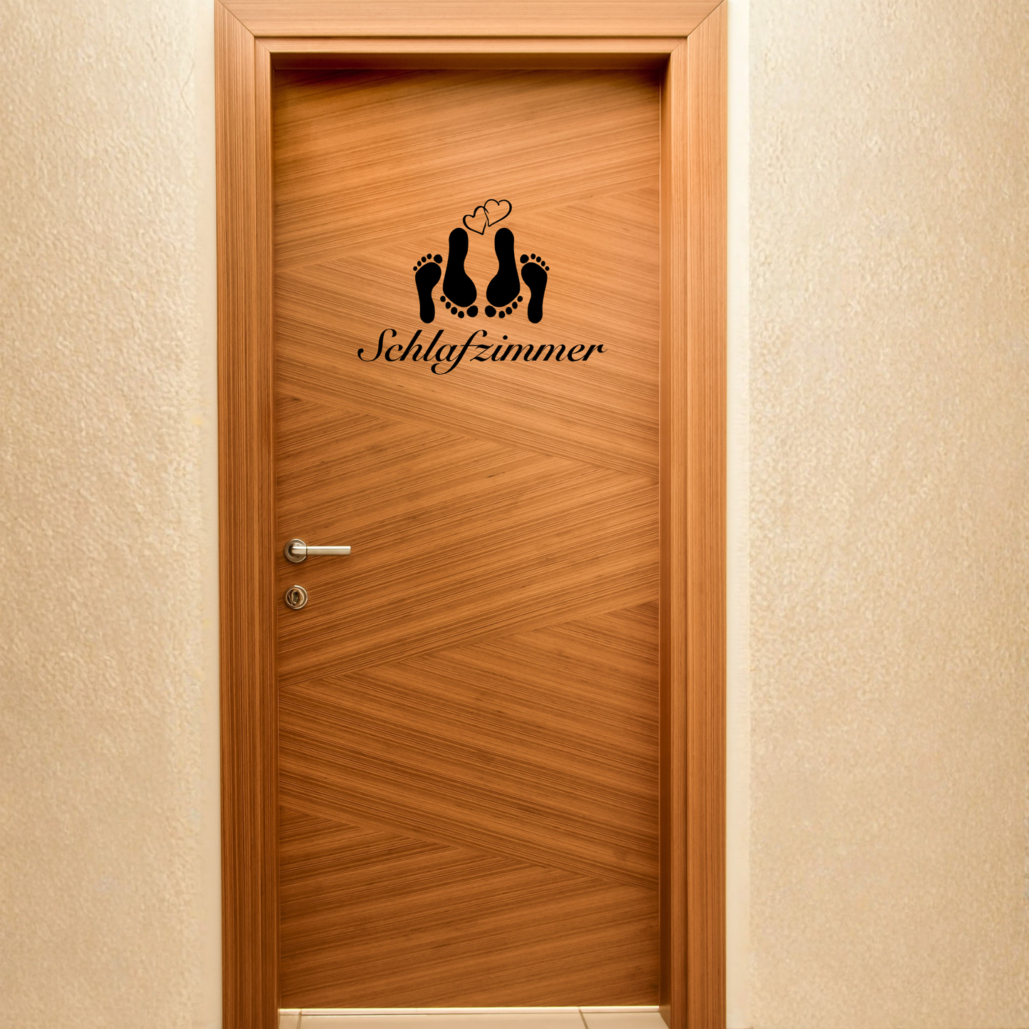 Plotterdatei Schlafzimmer Tür | Vektor SVG DXF