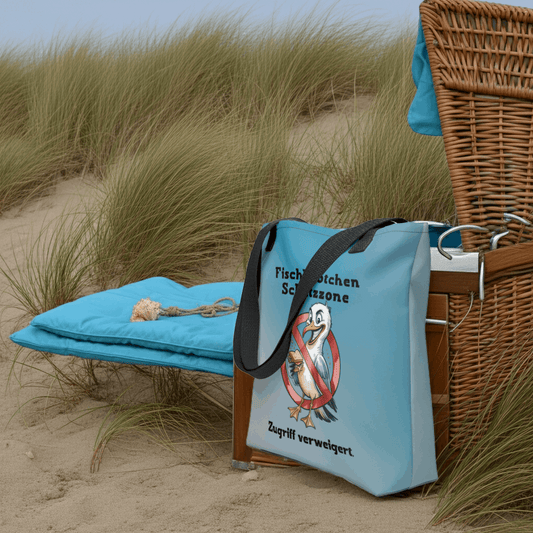 Stoffbeutel "Fischbrötchen Schutzzone"
