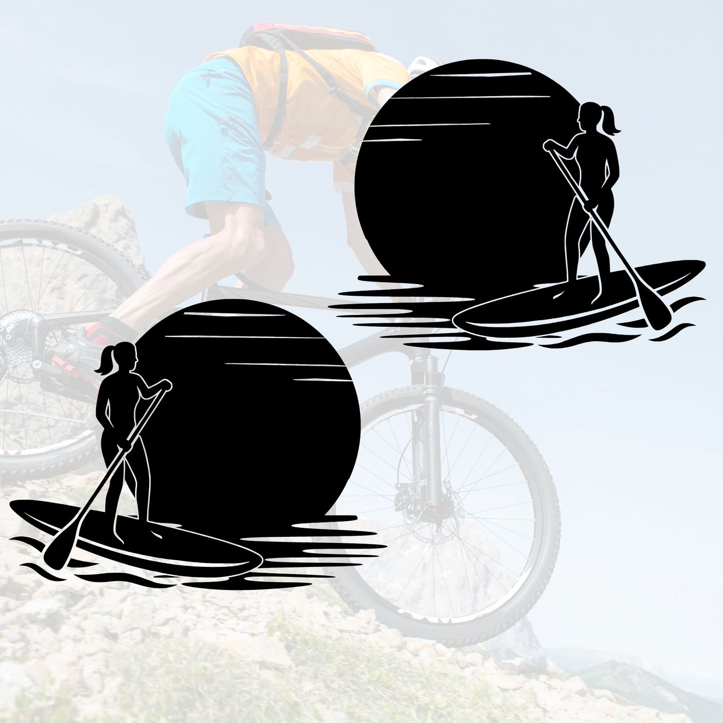 Stand Up Paddle Aufkleber