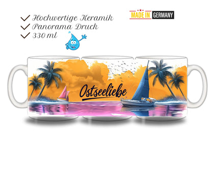 Panorama Mug Baltic Sea Love