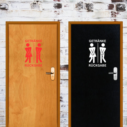 Plotterdatei WC-Piktogramm | Unisex Toiletten Symbol | Klare Kennzeichnung Vektor | Restroom Sign SVG DXF