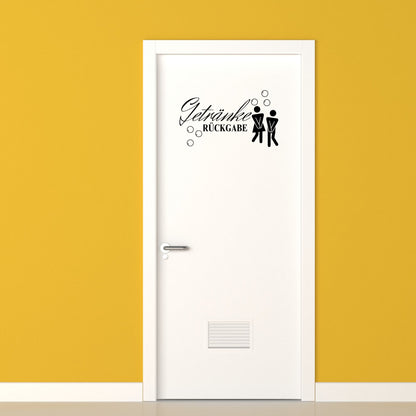 Plotterdatei WC-Piktogramm | Unisex Toiletten Symbol | Klare Kennzeichnung Vektor | Restroom Sign SVG DXF