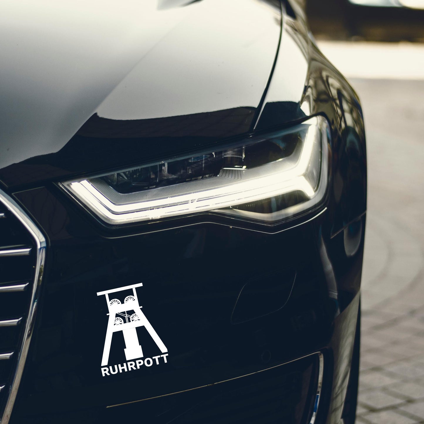 Plotterdatei Ruhrpott Förderturm | SVG DXF | Digitaler Download mit Lizenz