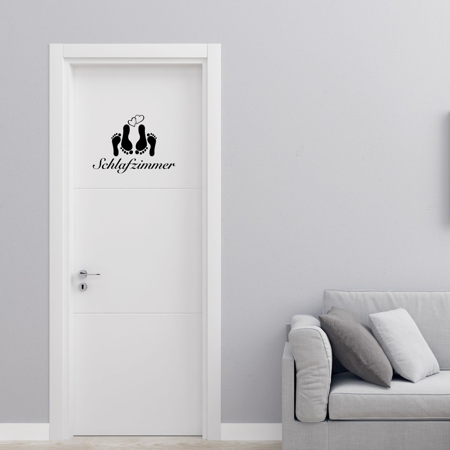 Plotterdatei Schlafzimmer Tür | Vektor SVG DXF