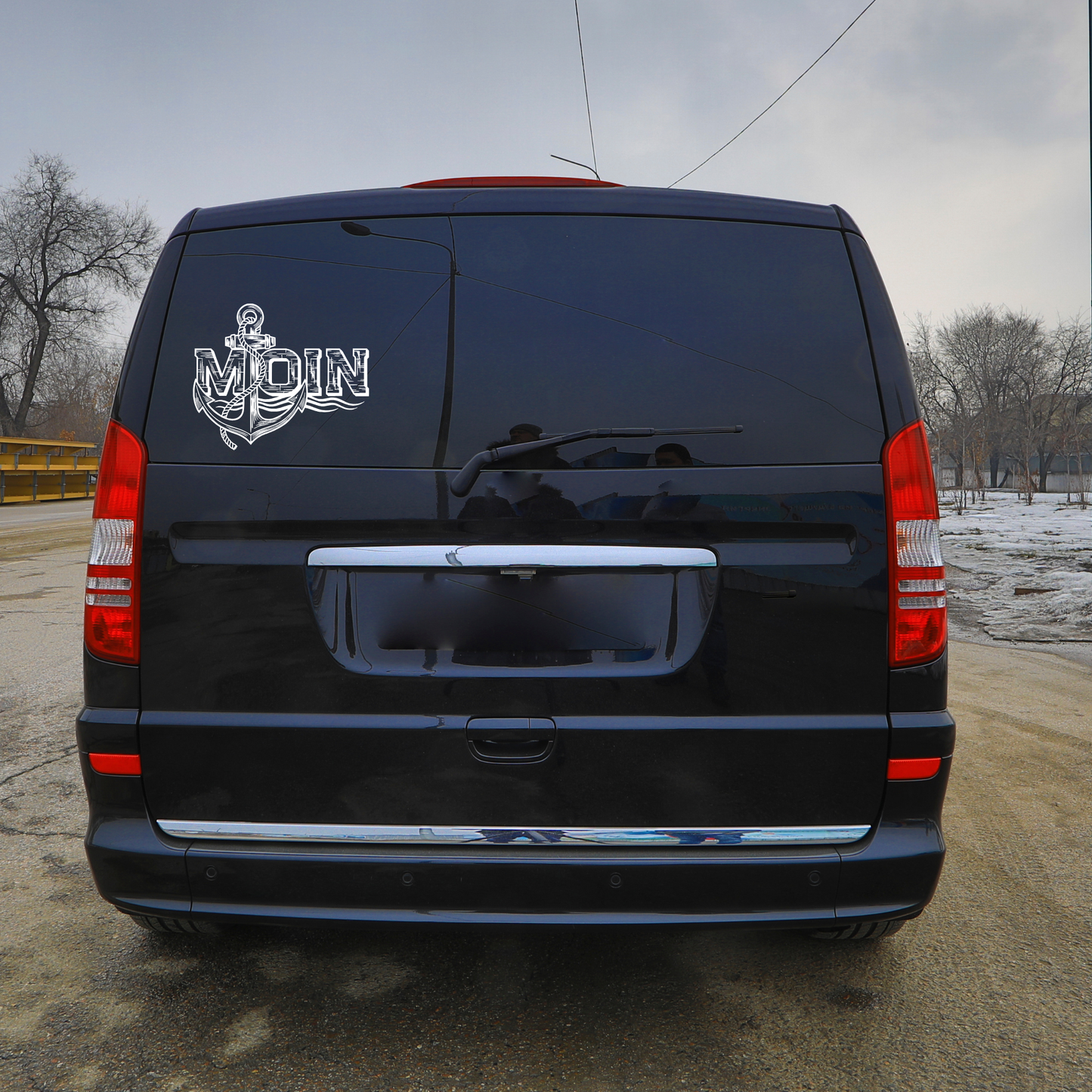 Plotterdatei "Moin mit Anker" | Norddeutscher Spruch SVG DXF | Maritimer Gruß zum Plotten | Gewerbliche Lizenz