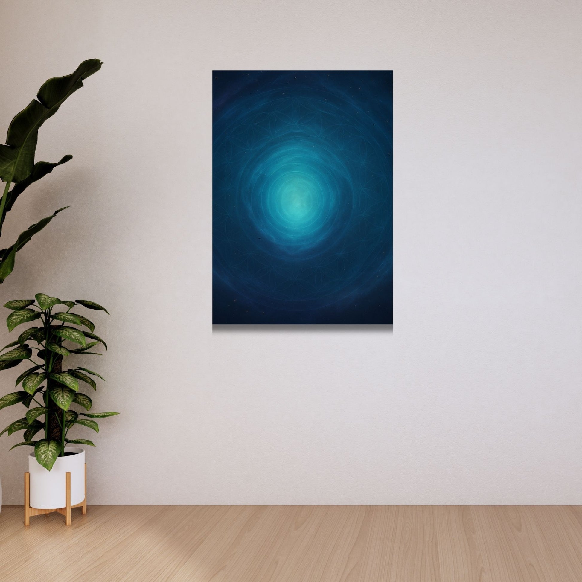 Ruhiges, kosmisches Wandbild – sofort druckbare Posterdatei