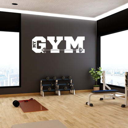 Plotterdatei "Gym Motivation" – SVG DXF PNG für Fitness Deko