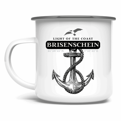 Emaille Tasse Anchor