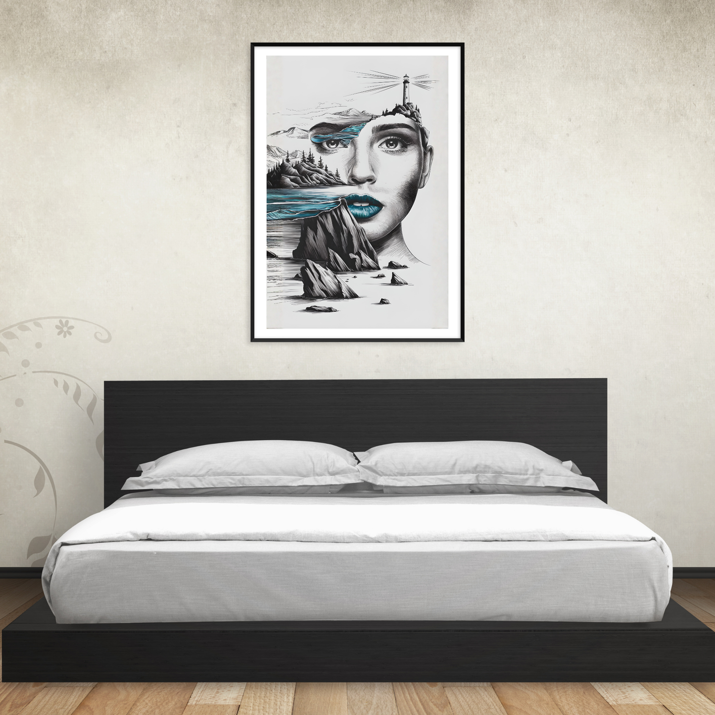 Maritimes Poster – Küstenseele