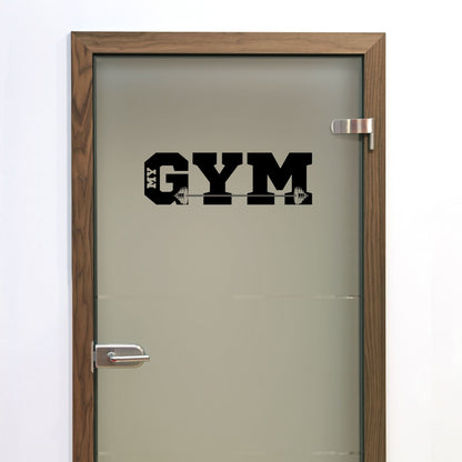 Plotterdatei "Gym Motivation" – SVG DXF PNG für Fitness Deko