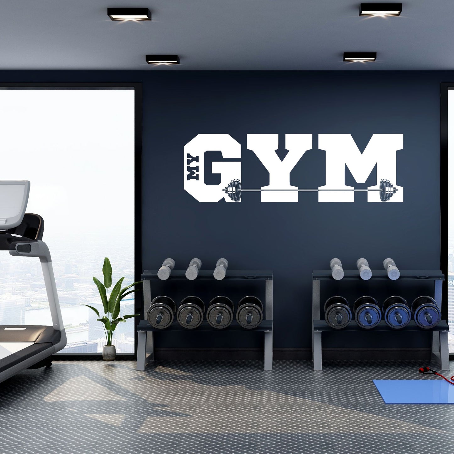 Plotterdatei "Gym Motivation" – SVG DXF PNG für Fitness Deko