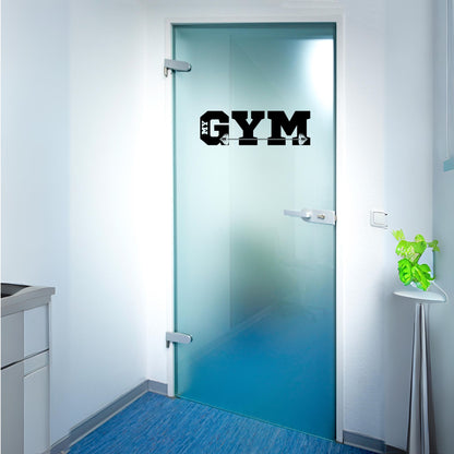 Plotterdatei "Gym Motivation" – SVG DXF PNG für Fitness Deko