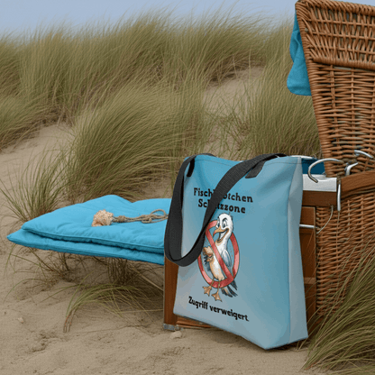 Stoffbeutel "Fischbrötchen Schutzzone"