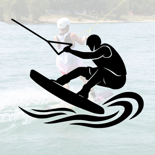 Wakeboard Aufkleber für Auto, Van, Wohnmobil & mehr