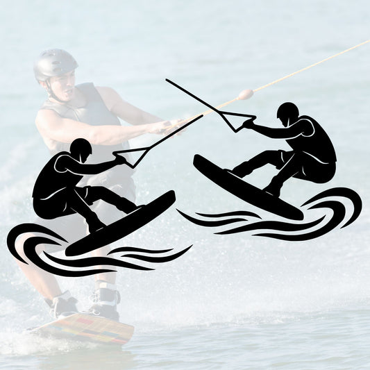 Wakeboard Aufkleber für Auto, Van, Wohnmobil & mehr