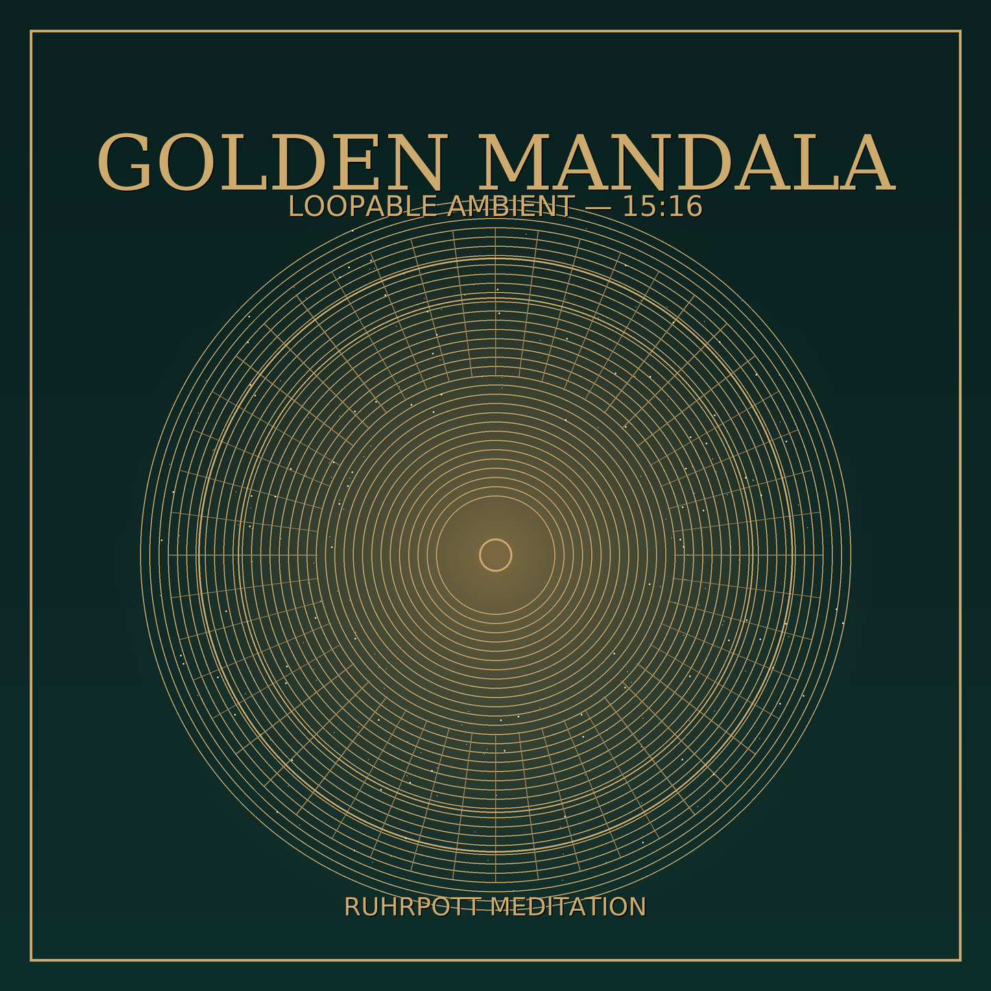 Golden Mandala – Ambient MP3 (15:16) | En boucle