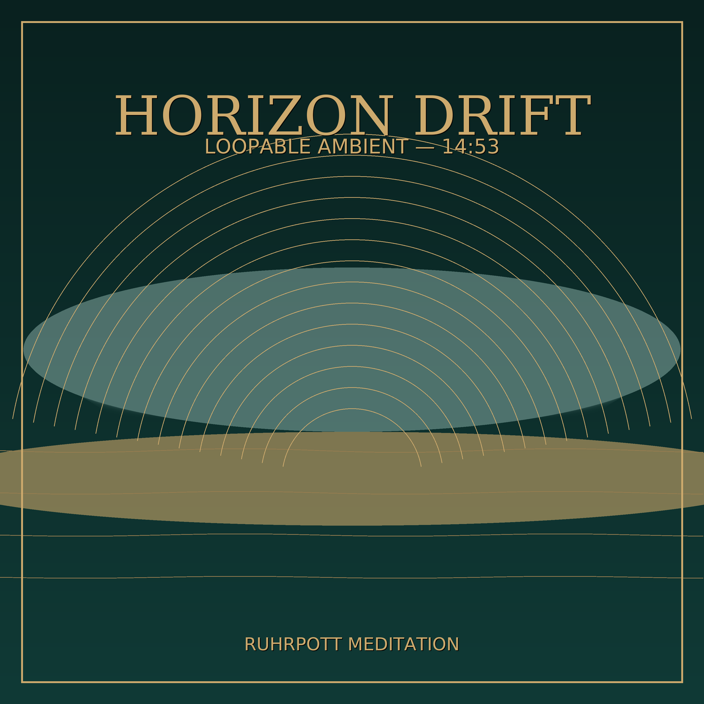 Weite Klanglandschaft ohne Rhythmus – sanfte Pads, horizontale Wave