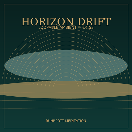 Weite Klanglandschaft ohne Rhythmus – sanfte Pads, horizontale Wave