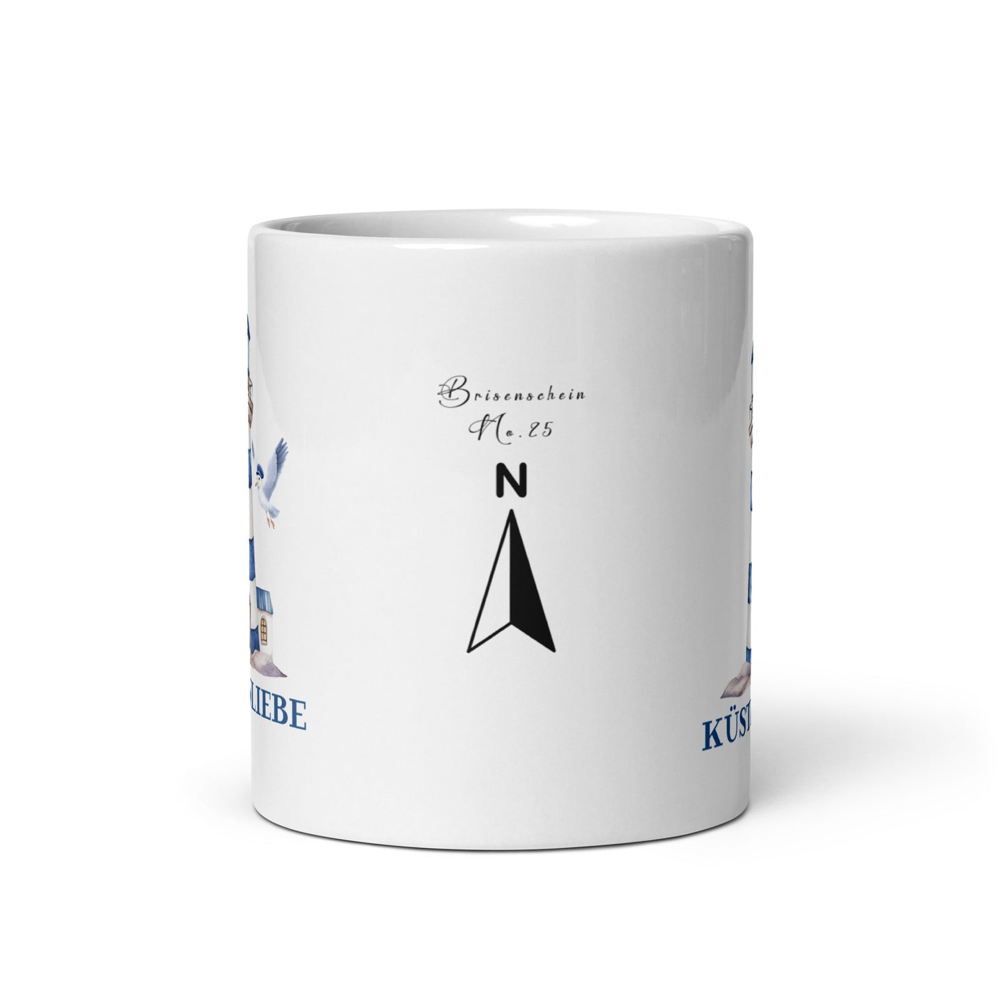 Ceramic mug "Coastal Love"